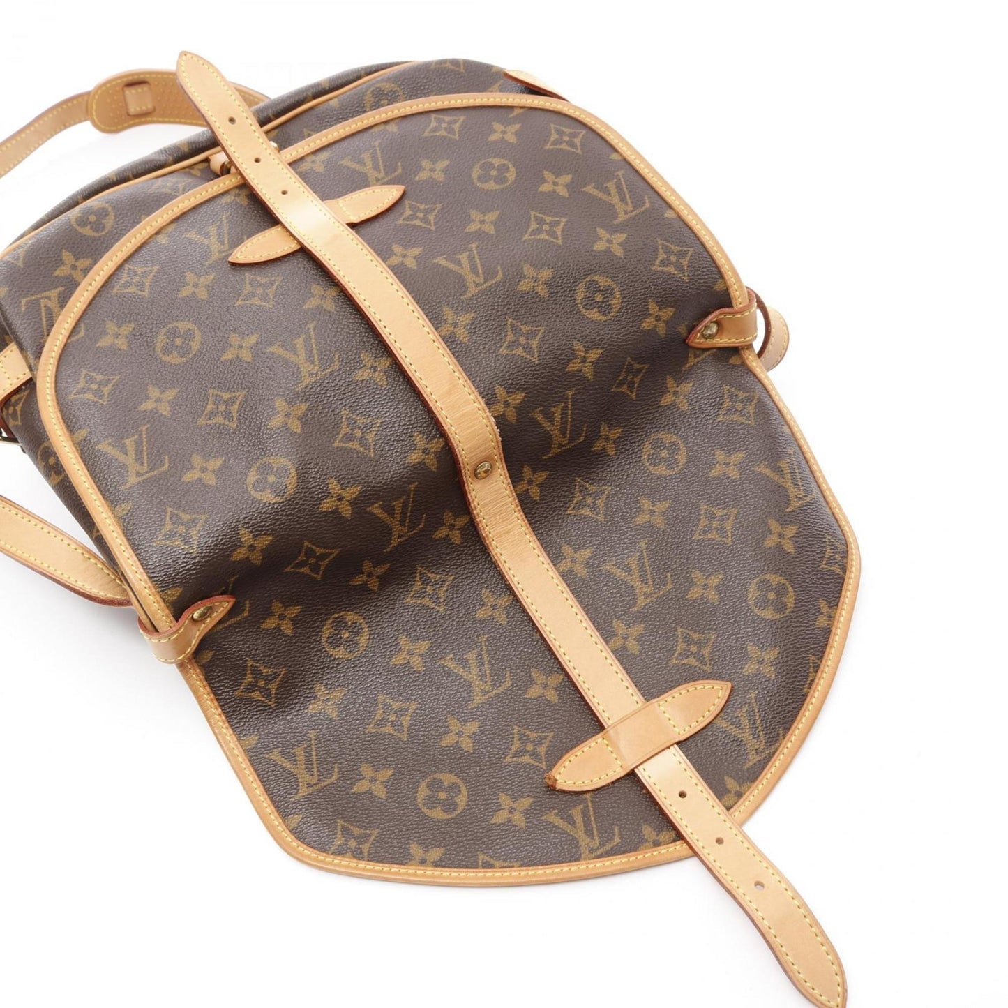 Louis Vuitton Monogram Canvas Brown Shoulder Bags
