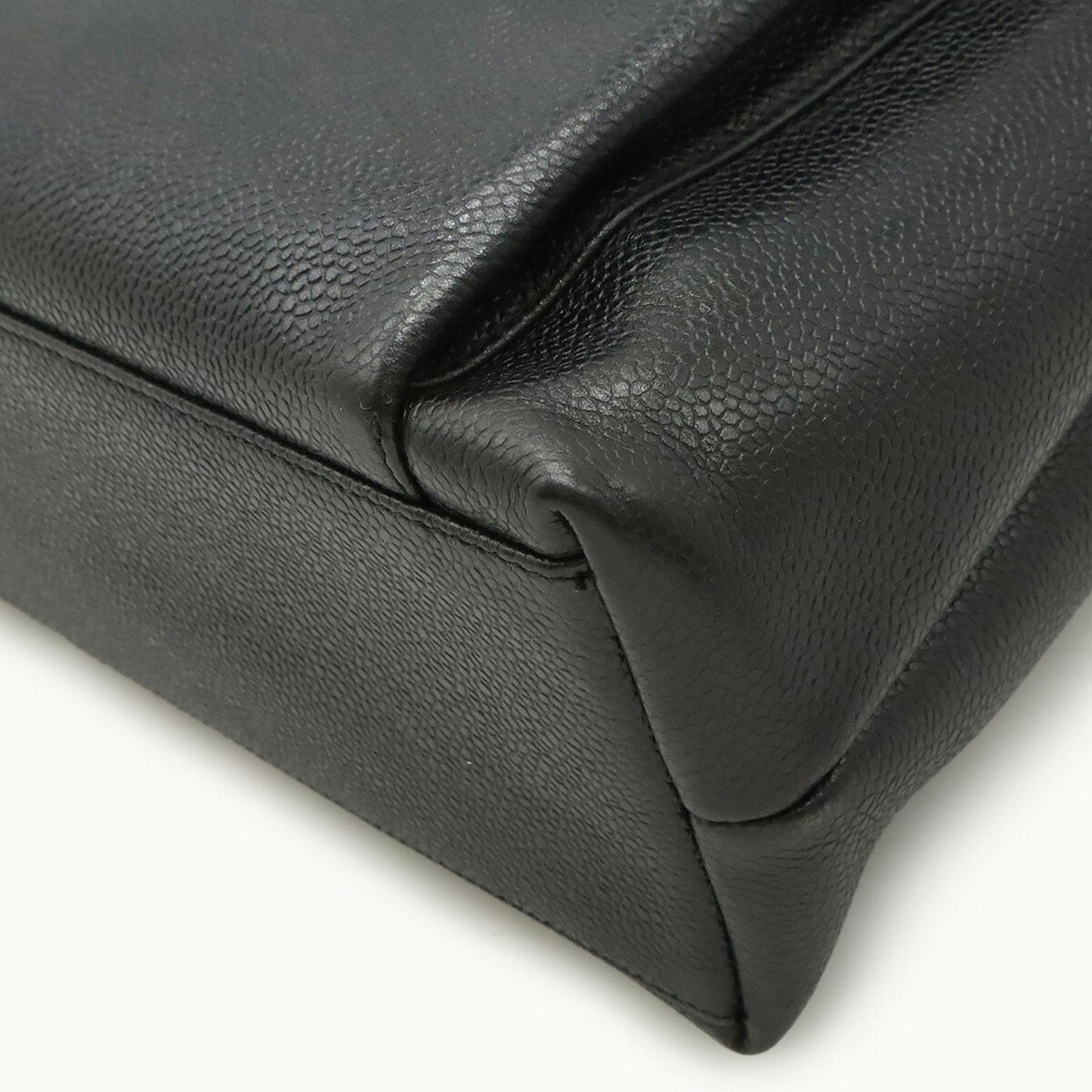 Chanel Calfskin Black Shoulder Bags