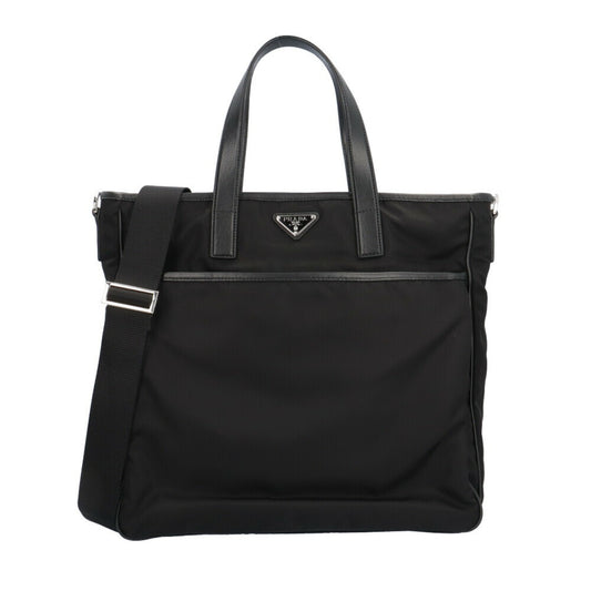 Prada Nylon Black Shoulder Bags