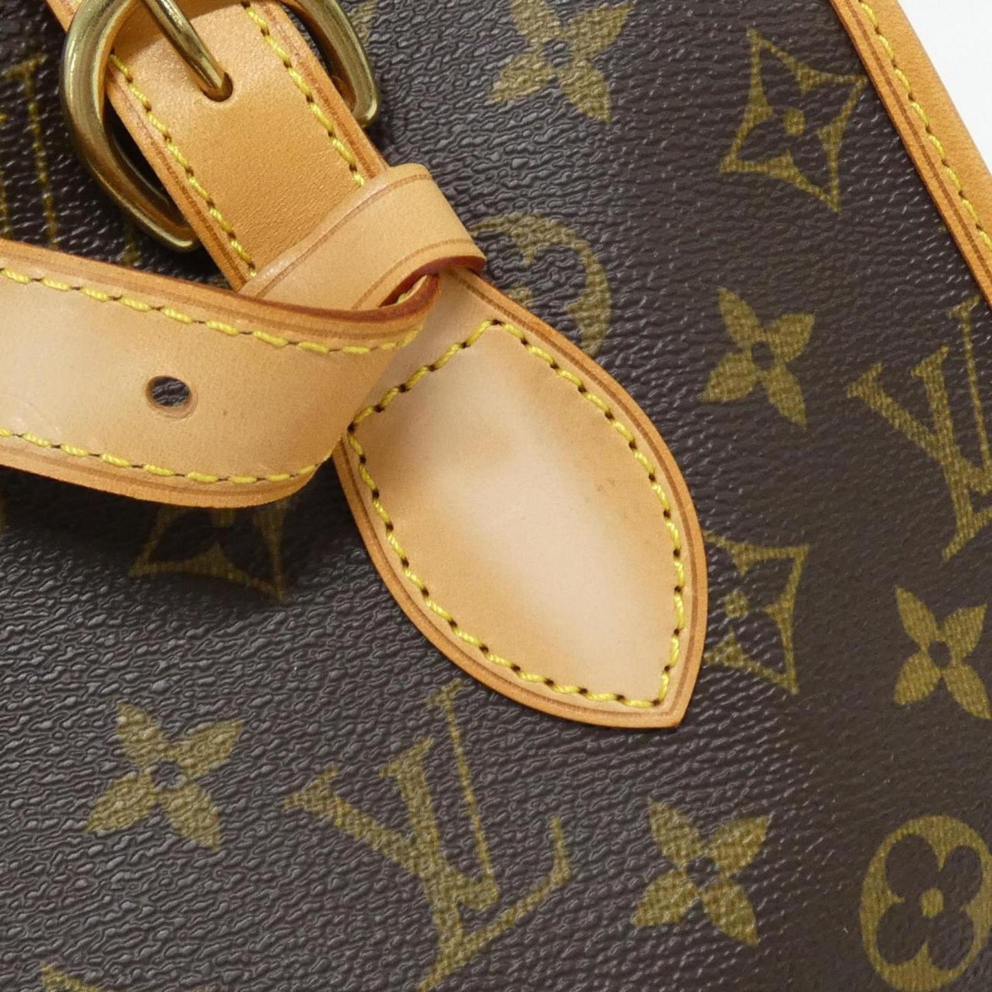 Louis Vuitton Coated Canvas Brown Shoulder Bags