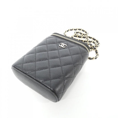 Chanel Calfskin Black Shoulder Bags