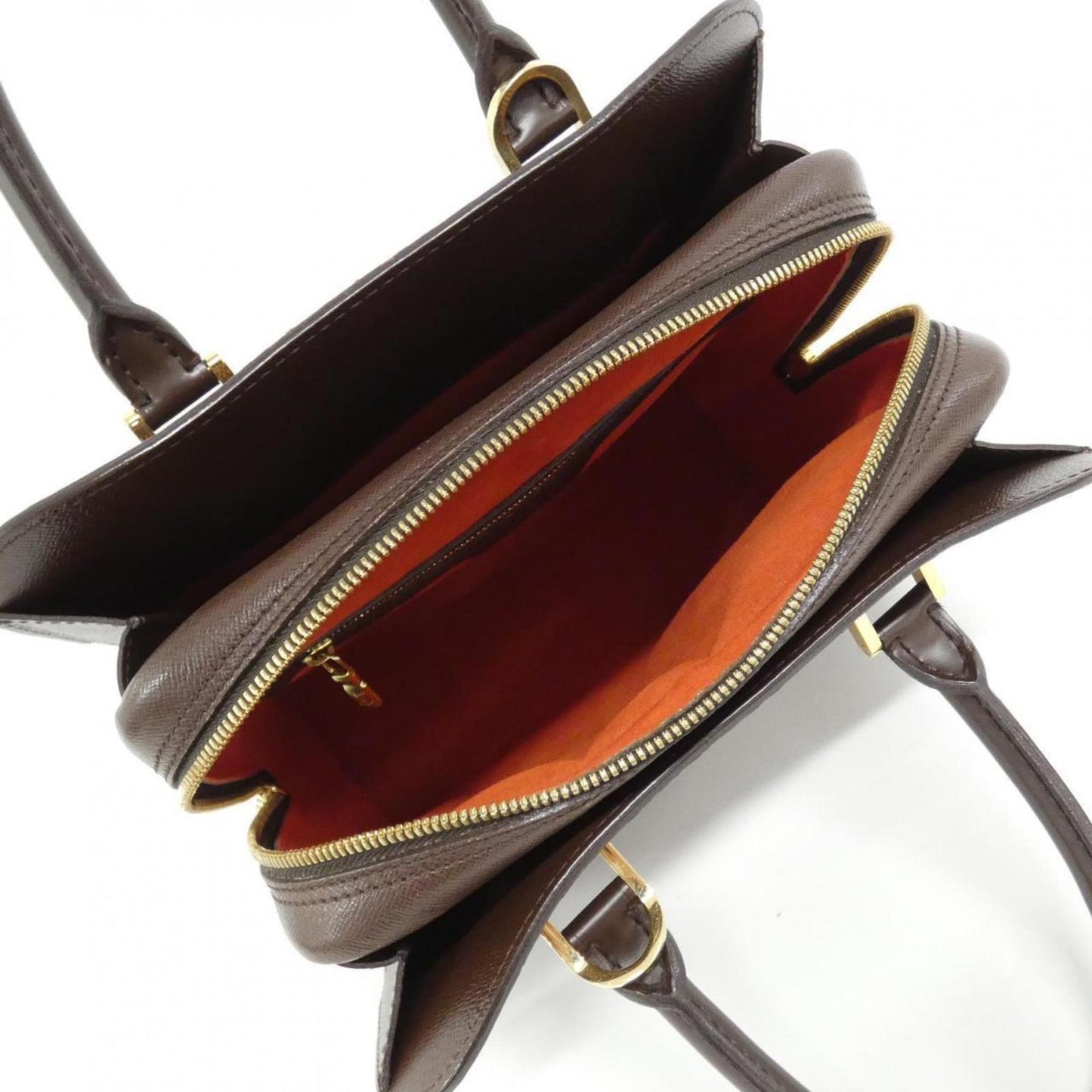 Louis Vuitton Coated Canvas Brown Handbags