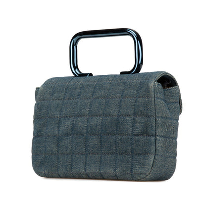 Chanel Denim Blue Handbags