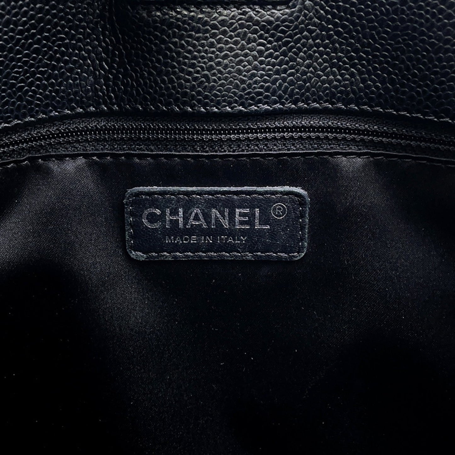 Chanel Calfskin Black Shoulder Bags