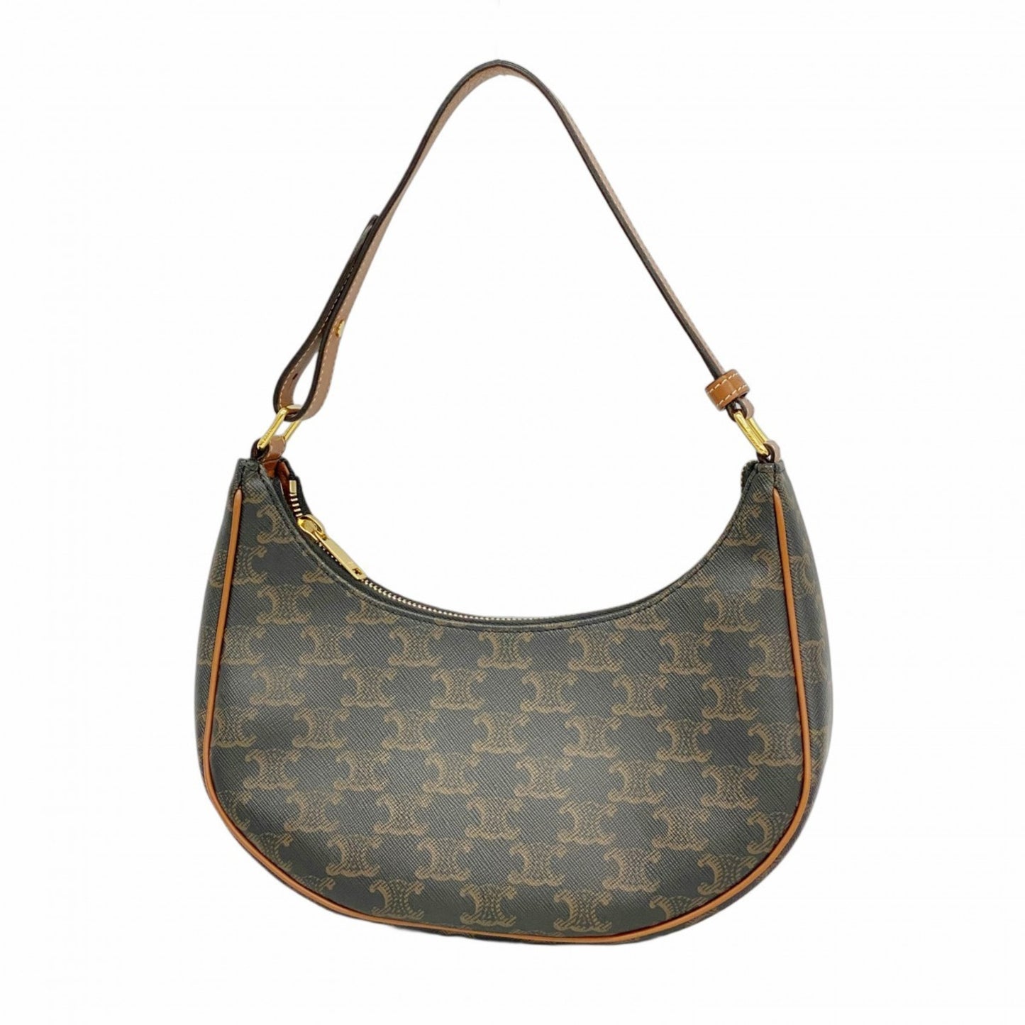 Celine Pvc Brown Handbags