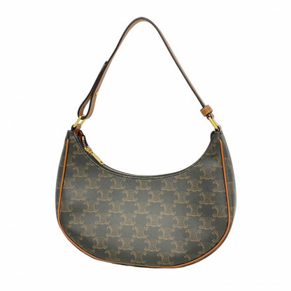 Celine Pvc Brown Handbags