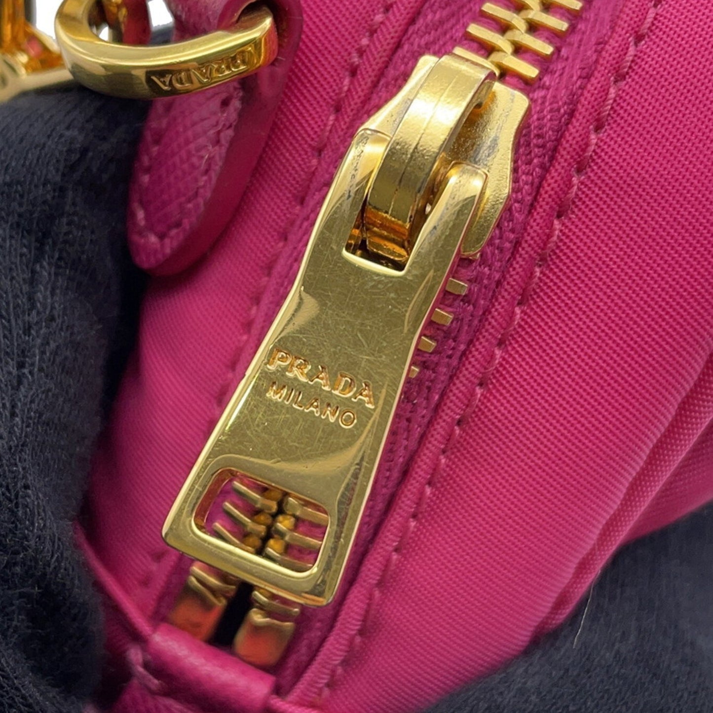 Prada Nylon Pink Shoulder Bags
