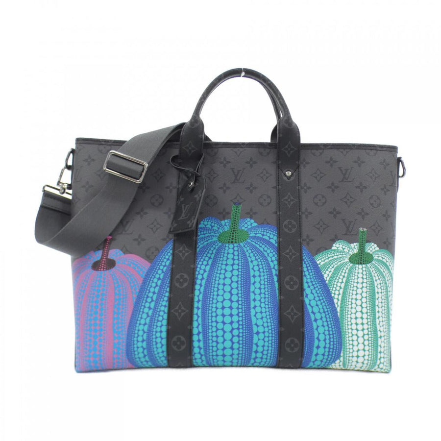 Louis Vuitton Coated Canvas Black Handbags