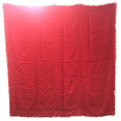 Louis Vuitton Silk Red Scarves