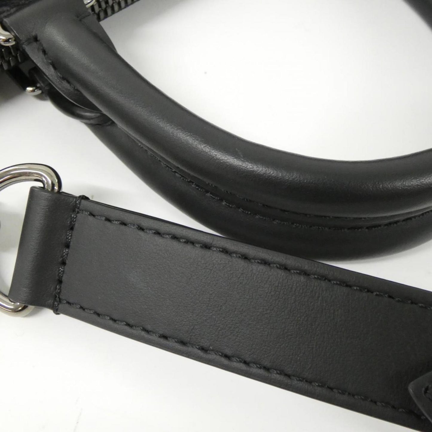 Louis Vuitton Coated Canvas Black Handbags