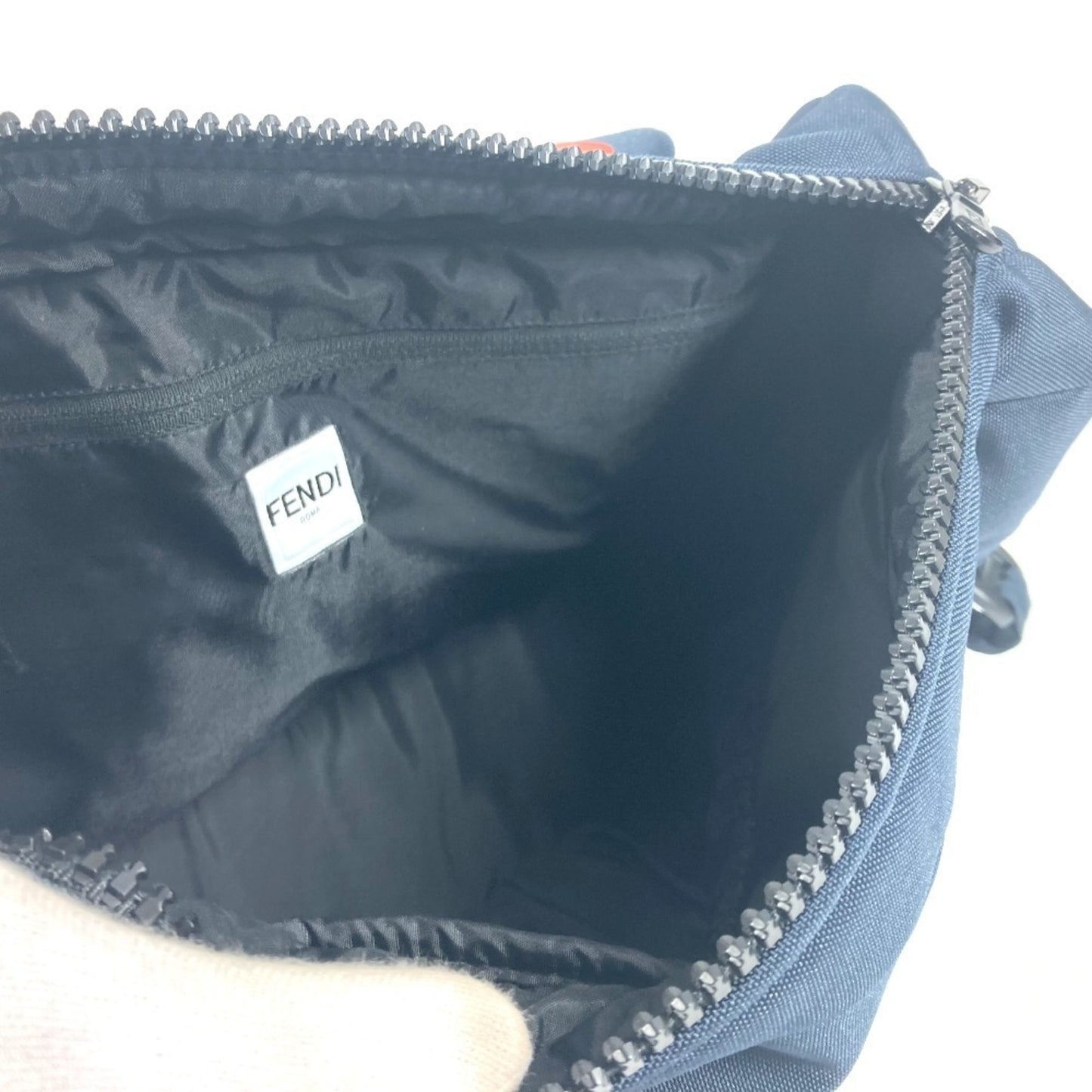 Fendi Nylon Blue Small Bags