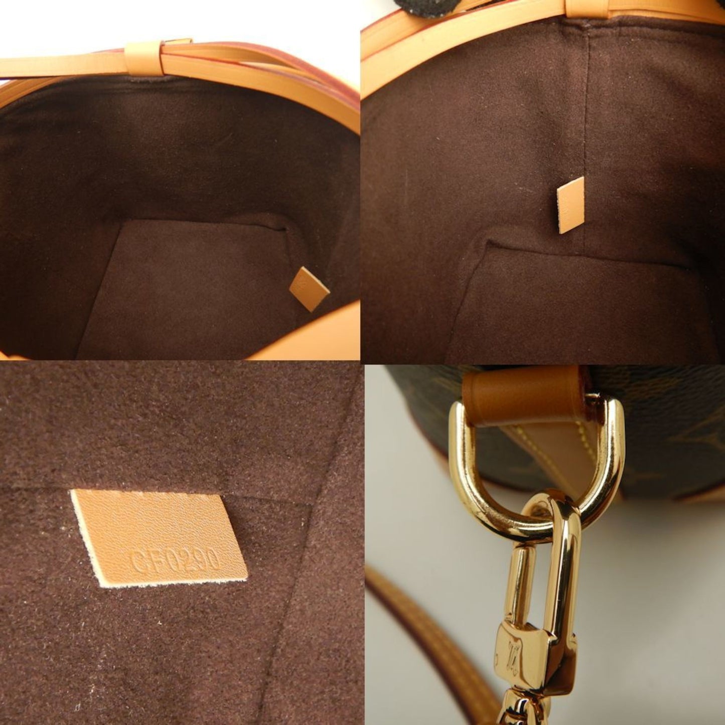 Louis Vuitton Monogram Canvas Brown Shoulder Bags