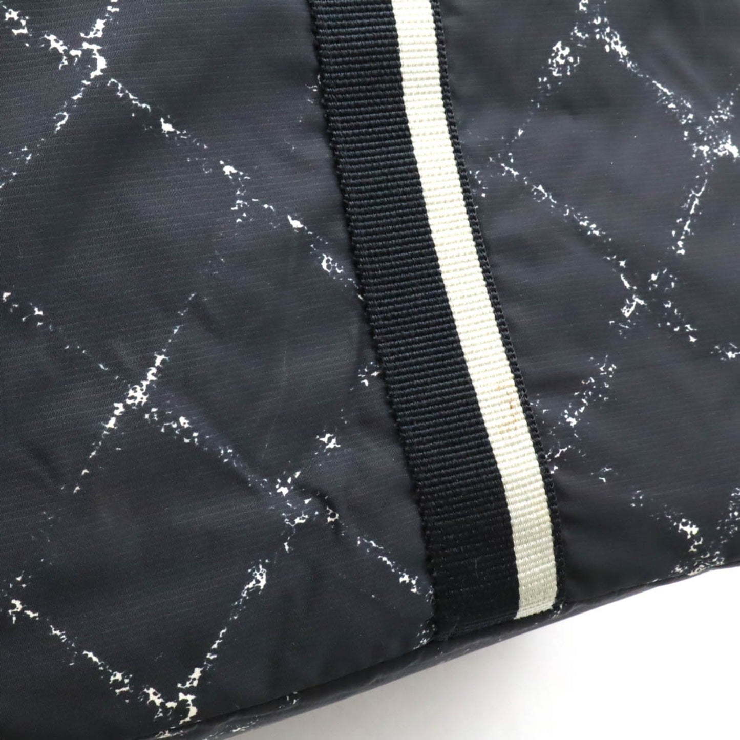 Chanel Nylon Black Travel Bags