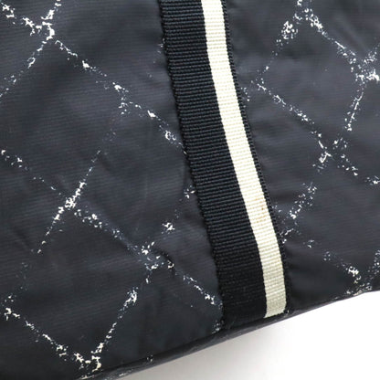 Chanel Nylon Black Travel Bags