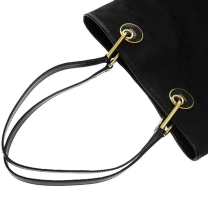 Gucci Canvas Black Tote Bags
