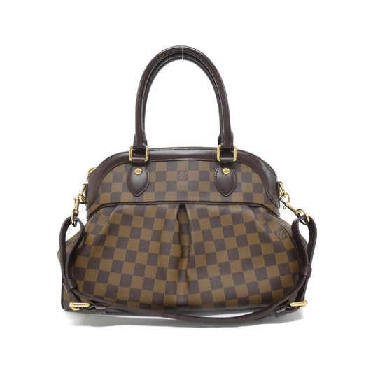 Louis Vuitton Coated Canvas Brown Handbags