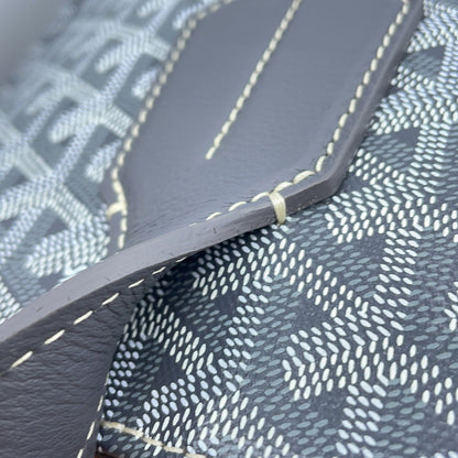 Goyard Pvc Gray Tote Bags
