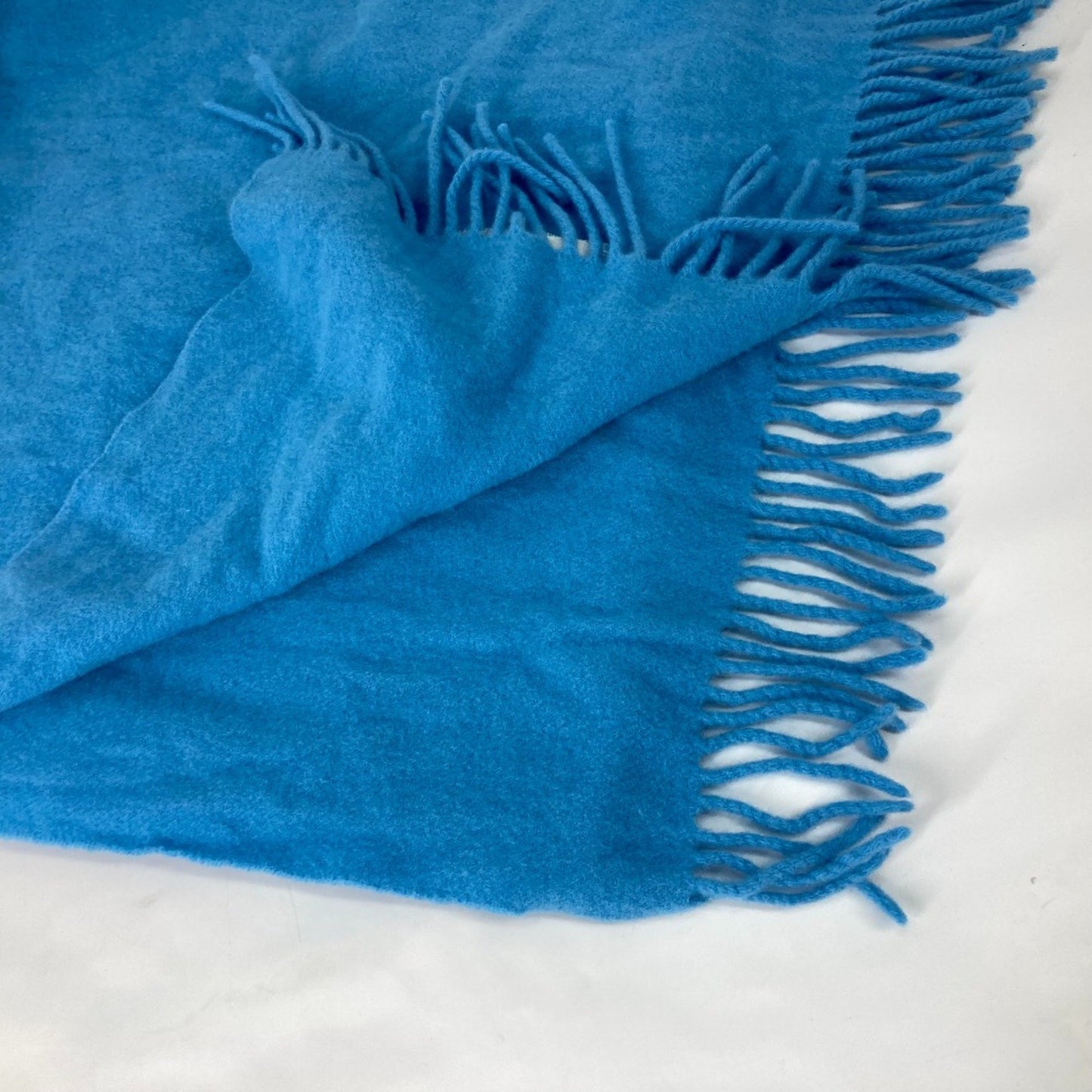 Moncler Wool Blue Scarves