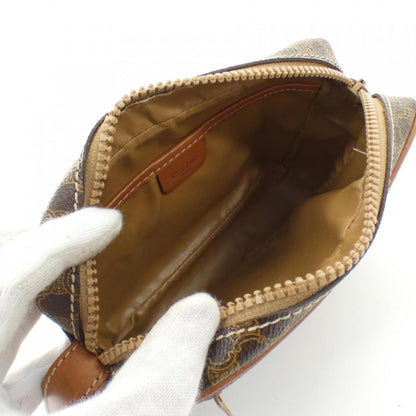 Celine Coated Canvas Brown Handbags