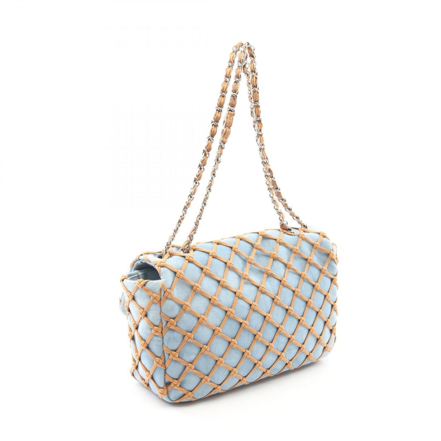 Chanel Denim Blue Shoulder Bags
