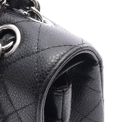 Chanel Calfskin Black Shoulder Bags