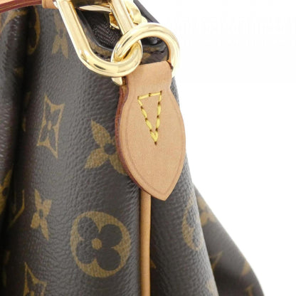 Louis Vuitton Coated Canvas Brown Handbags