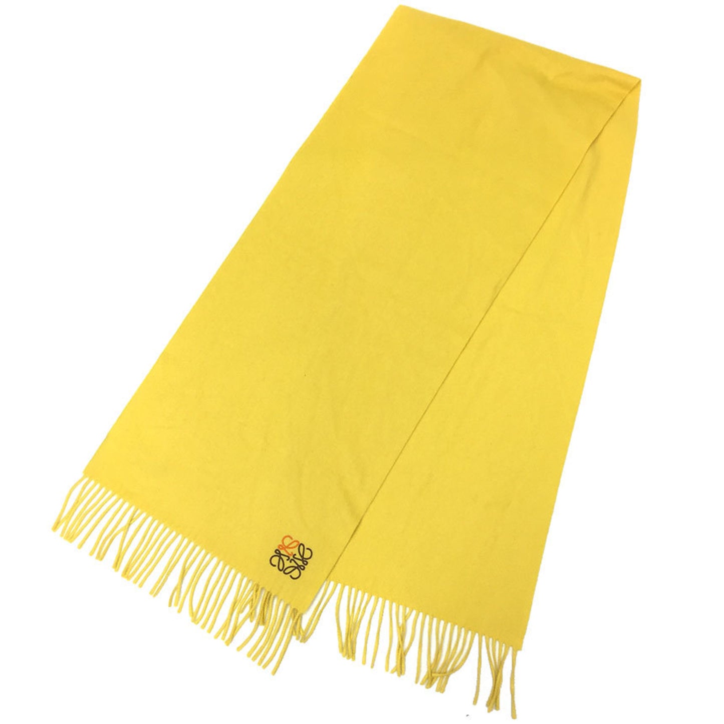 Loewe Cashmere Yellow Scarves