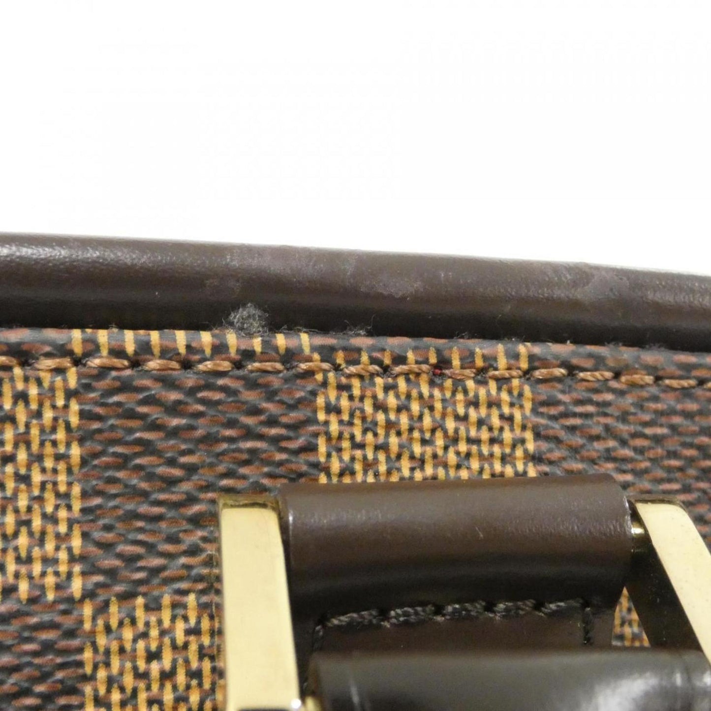 Louis Vuitton Coated Canvas Brown Handbags