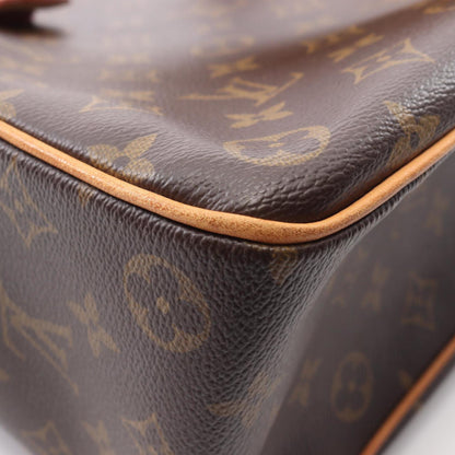 Louis Vuitton Coated Canvas Brown Handbags
