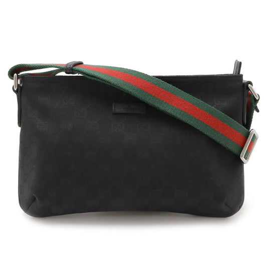 Gucci Canvas Black Shoulder Bags