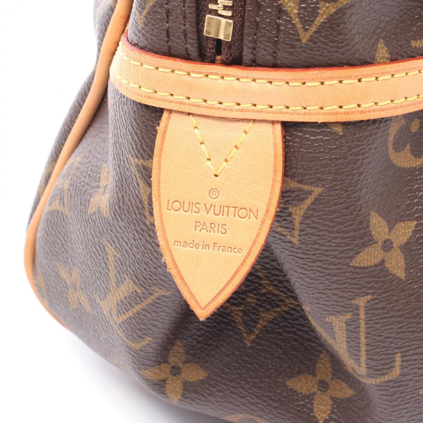 Louis Vuitton Coated Canvas Brown Shoulder Bags