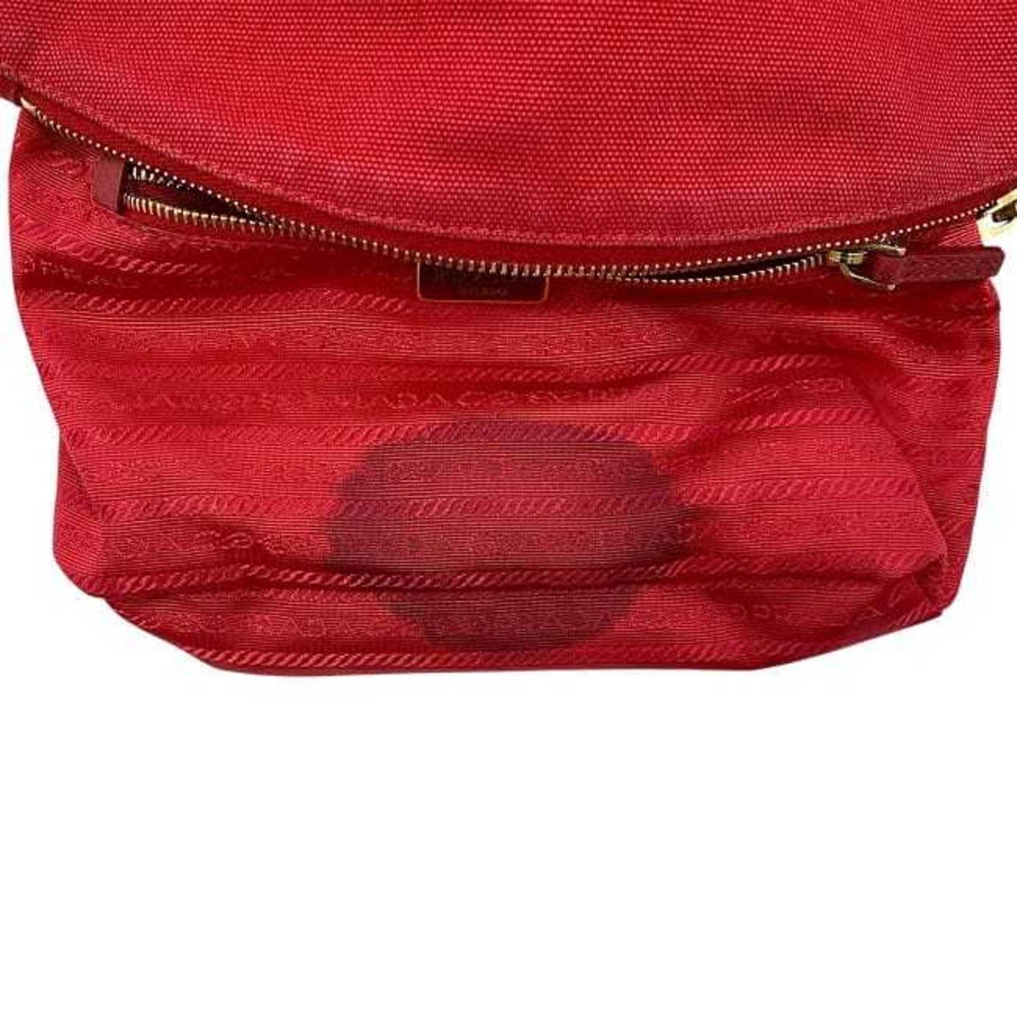 Prada Canvas Red Small Bags