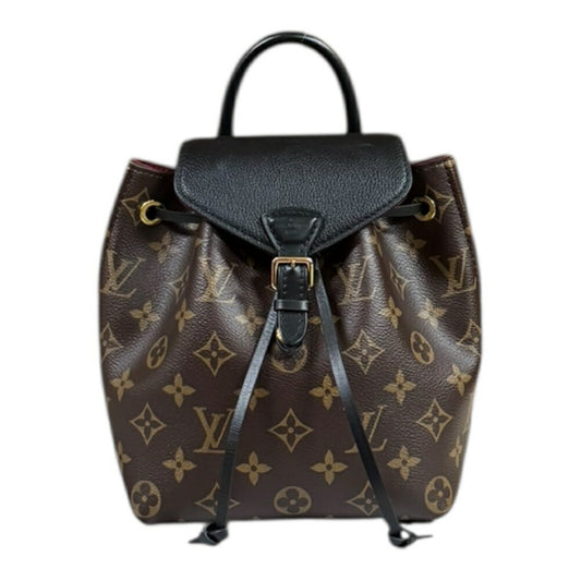 Louis Vuitton Monogram Canvas Black Backpacks