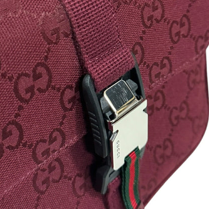 Gucci Canvas Red Shoulder Bags
