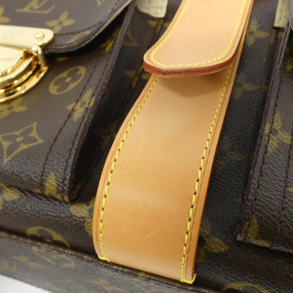 Louis Vuitton Coated Canvas Brown Handbags