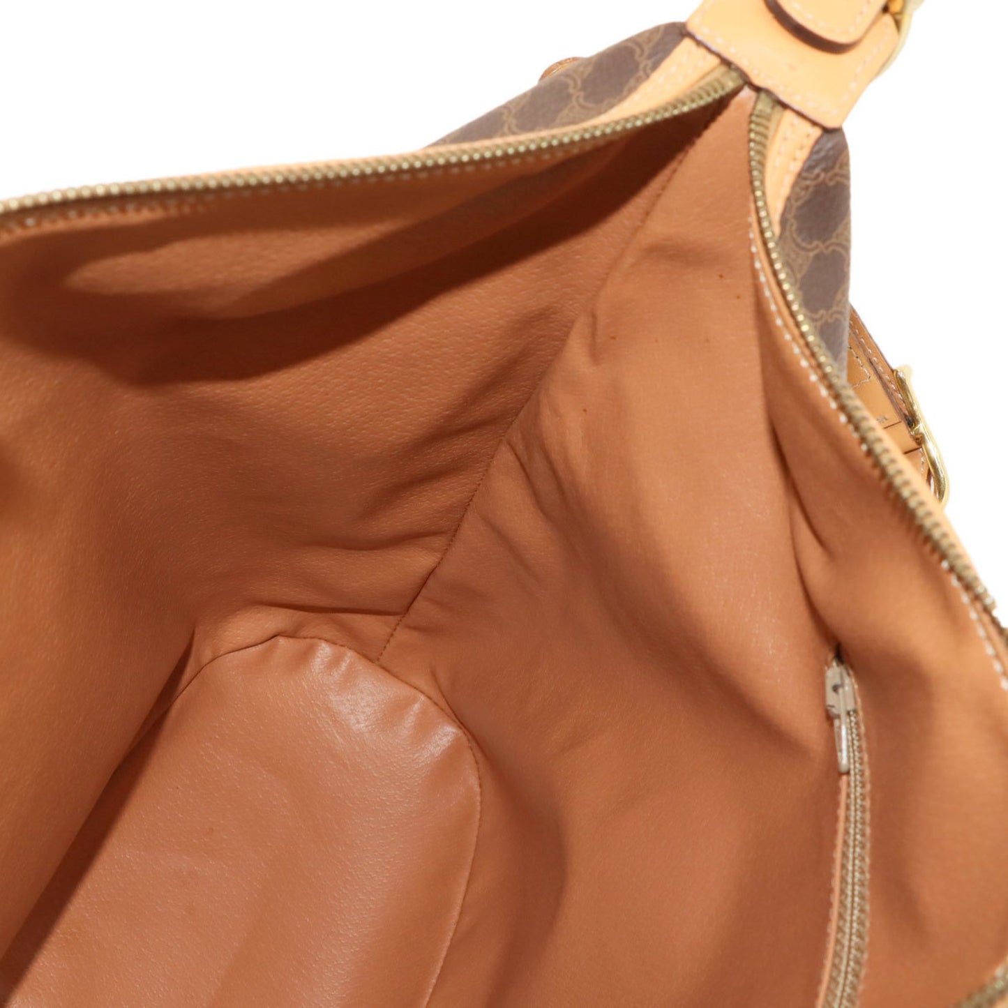 Celine Pvc Brown Shoulder Bags