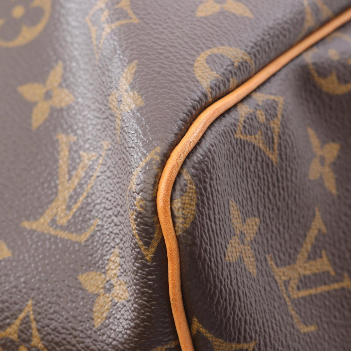 Louis Vuitton Coated Canvas Brown Travel Bags