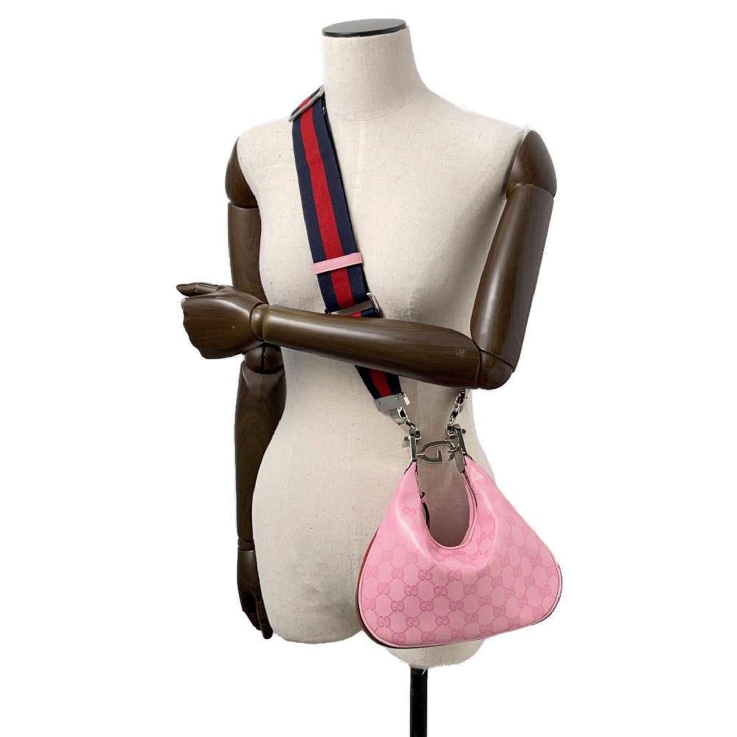 Gucci Pvc Pink Shoulder Bags