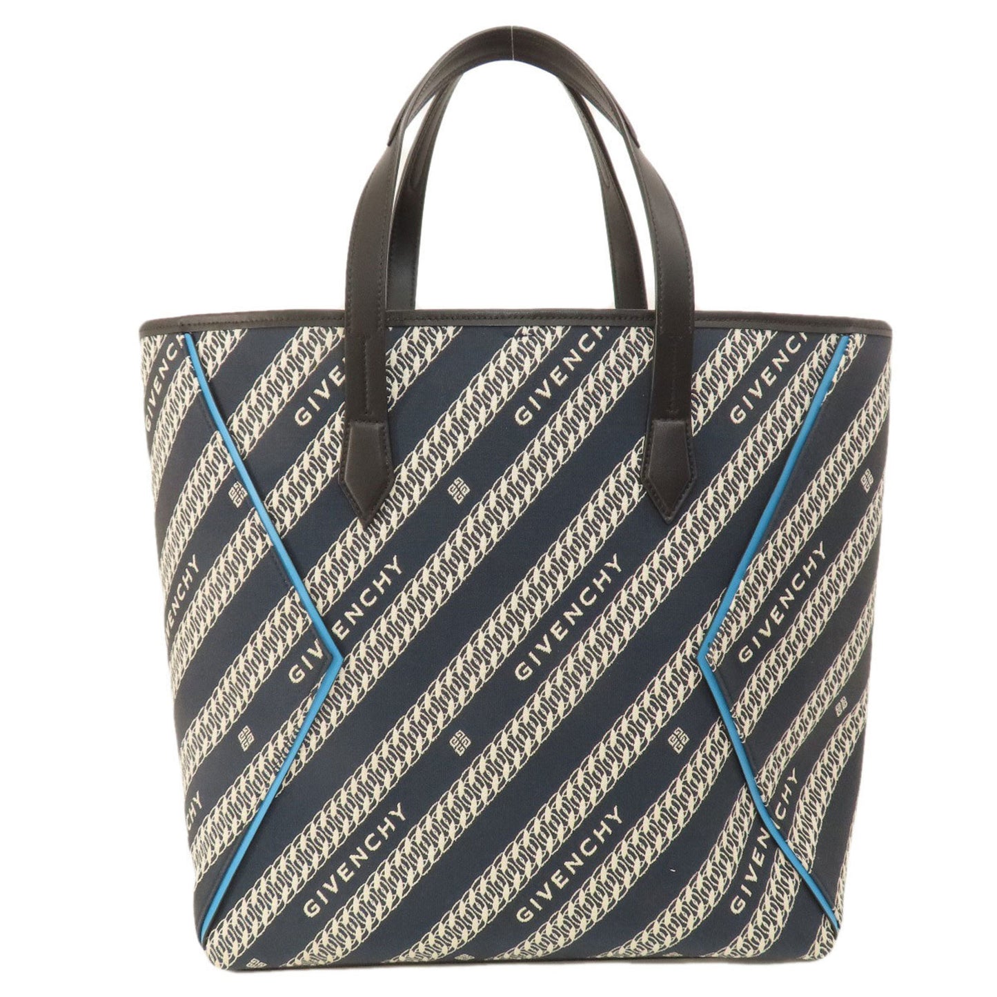Givenchy Canvas Blue Tote Bags