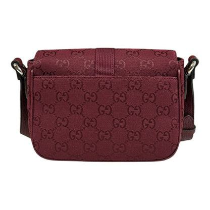 Gucci Canvas Red Shoulder Bags