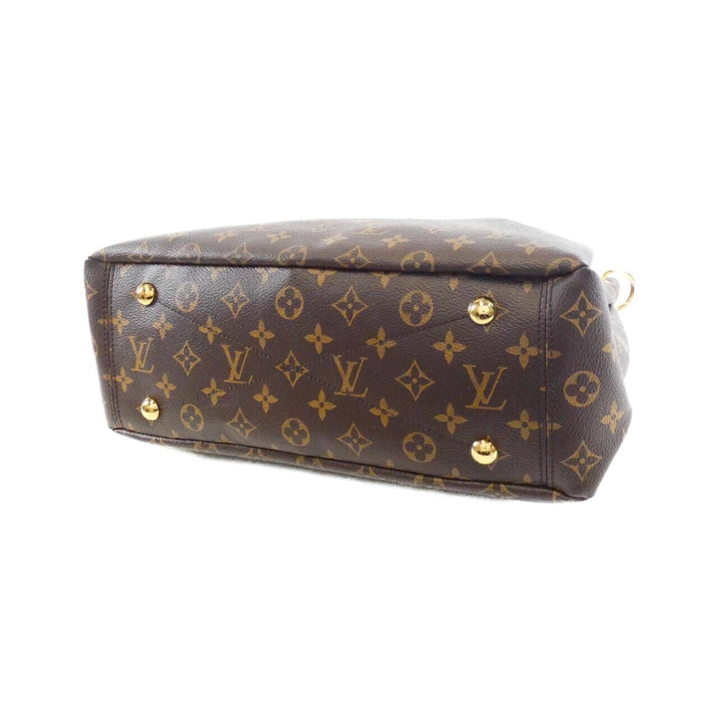 Louis Vuitton Coated Canvas Brown Handbags