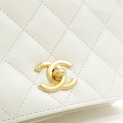 Chanel Calfskin White Handbags