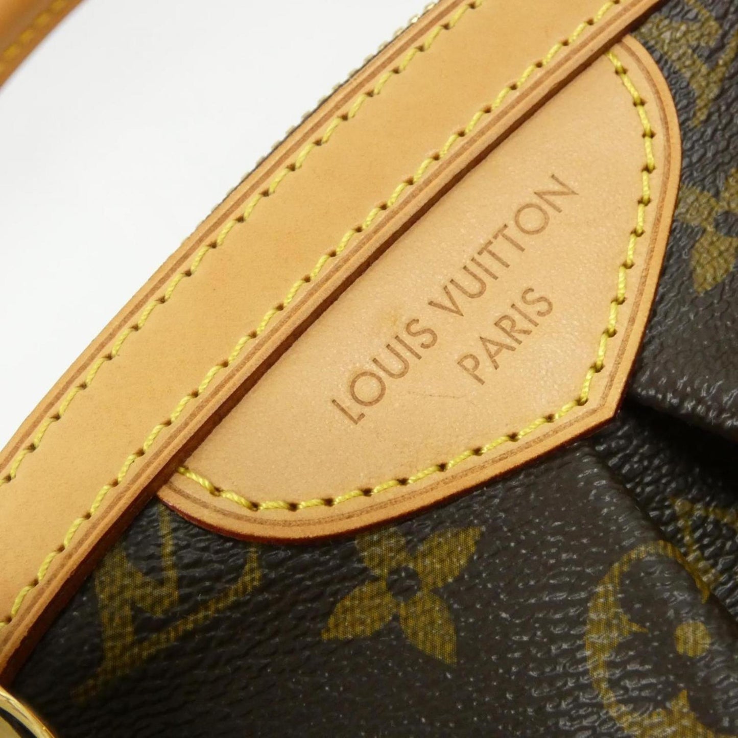 Louis Vuitton Coated Canvas Brown Handbags