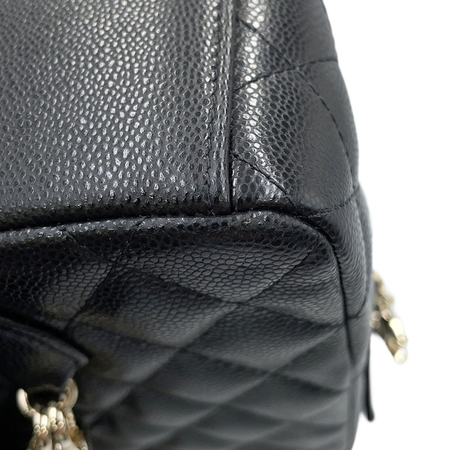 Chanel Calfskin Black Backpacks