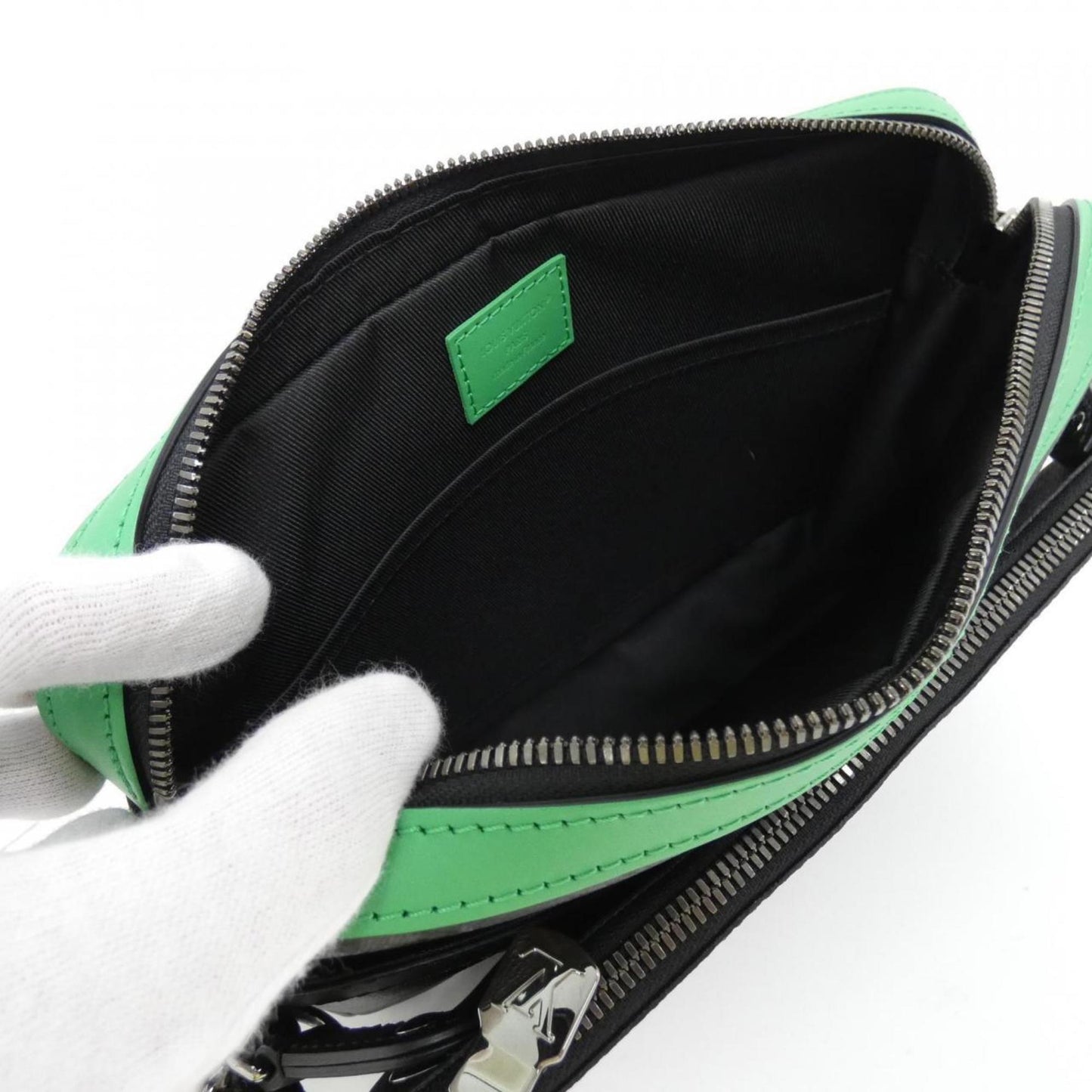 Louis Vuitton Coated Canvas Black Small Bags