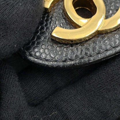 Chanel Calfskin Black Shoulder Bags