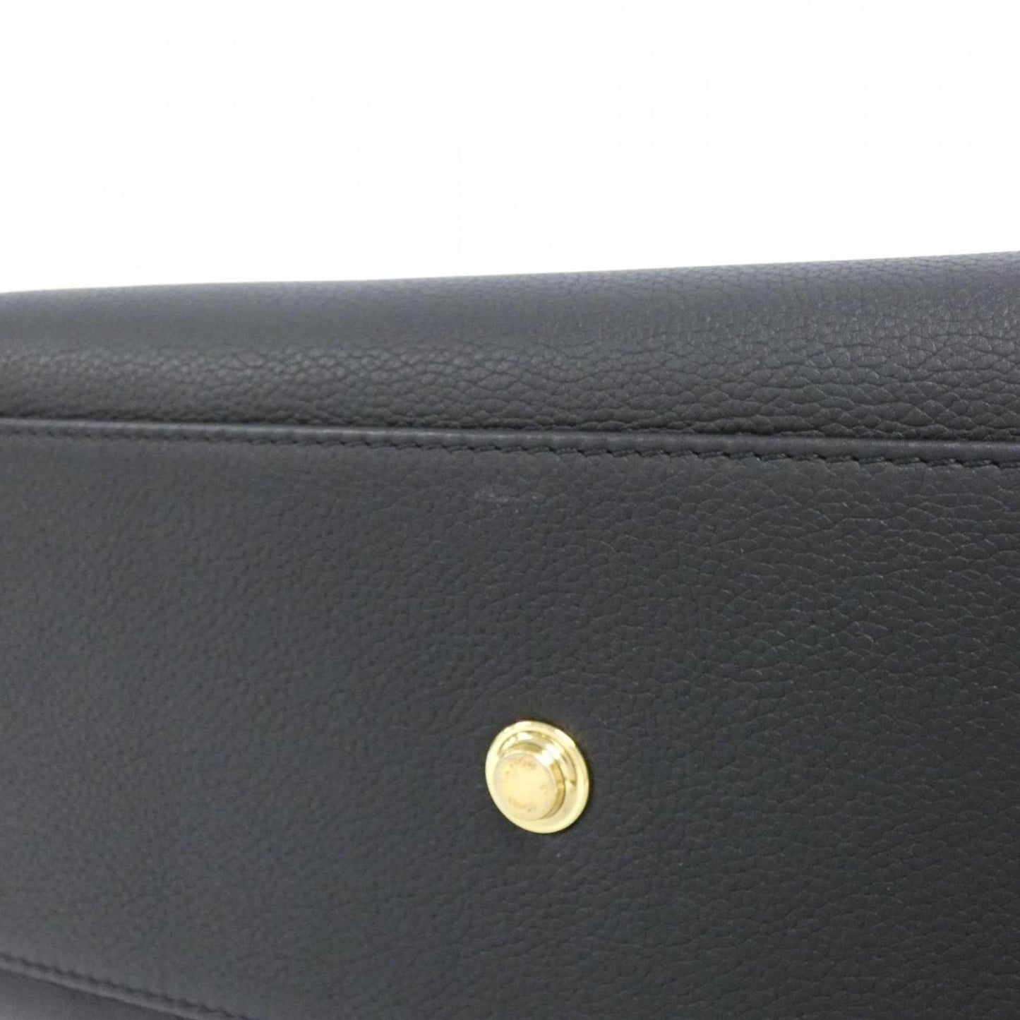 Louis Vuitton Coated Canvas Black Handbags