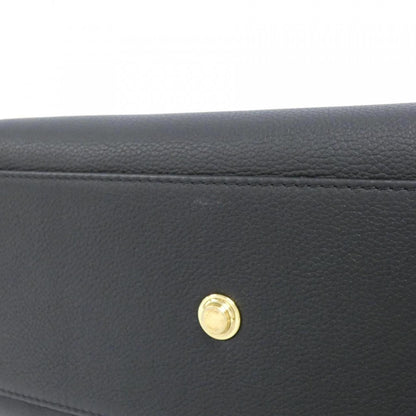 Louis Vuitton Coated Canvas Black Handbags