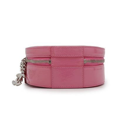 Chanel Patent Pink Shoulder Bags