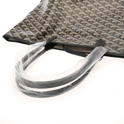 Goyard Pvc Black Tote Bags